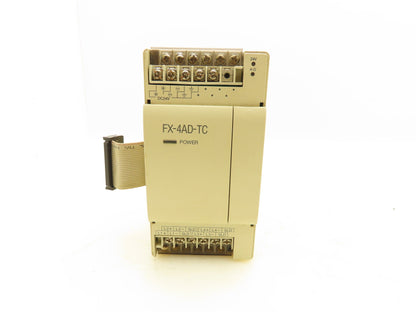 Mitsubishi FX-4AD-TC Programmable Controller 24VDC 12 Bit 4 Channel