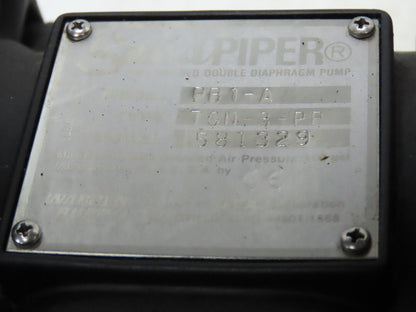 Warren Rupp PB1-A Sandpiper Double Diaphragm Pump TGN-3-PP 54 GPM