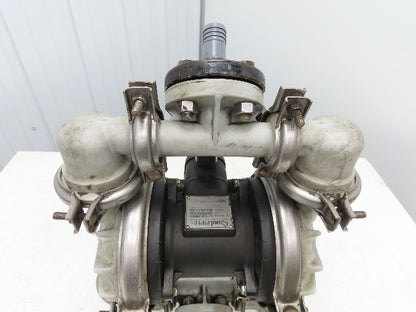 Warren Rupp PB1-A Sandpiper Double Diaphragm Pump TGN-3-PP 54 GPM