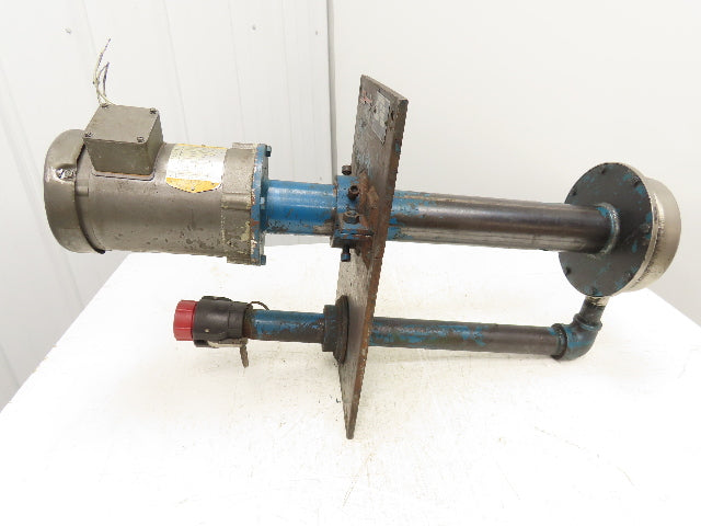 Kerr 5180 Vertical Process Pump Size 1x1-1/4x6-3/16 230/460V 0.5 1/2Hp 15GPM