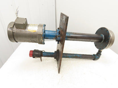 Kerr 5180 Vertical Process Pump Size 1x1-1/4x6-3/16 230/460V 0.5 1/2Hp 15GPM