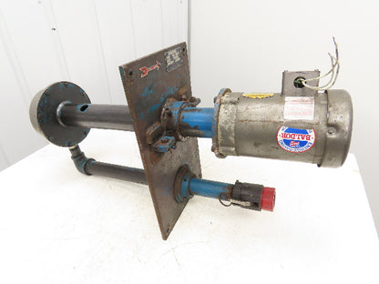 Kerr 5180 Vertical Process Pump Size 1x1-1/4x6-3/16 230/460V 0.5 1/2Hp 15GPM