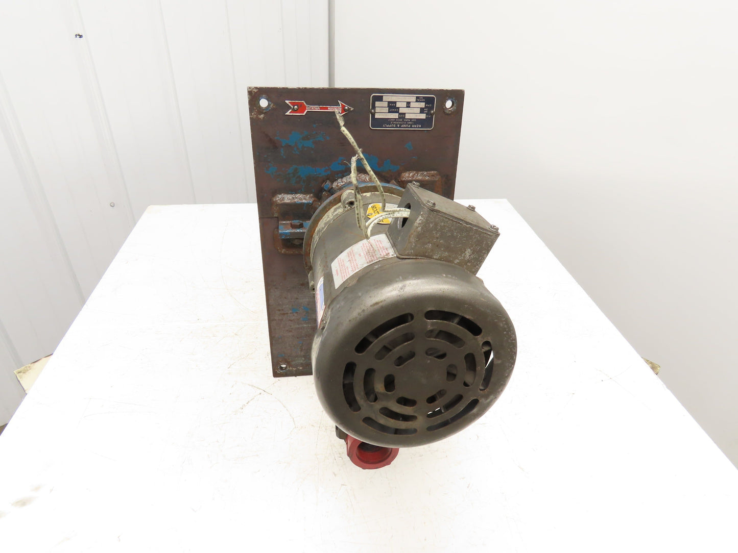 Kerr 5180 Vertical Process Pump Size 1x1-1/4x6-3/16 230/460V 0.5 1/2Hp 15GPM