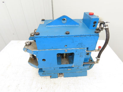 Siemens 4E5D002 VAI Entry Guide Assembly 4 Roller 3-3/4" OD Adjustable Base