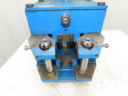 Siemens 4E5D002 VAI Entry Guide Assembly 4 Roller 3-3/4" OD Adjustable Base