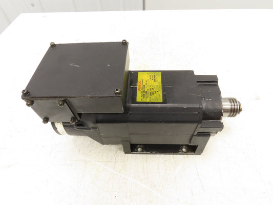 Fanuc A06B-1001-B200 AC Servo Spindle Motor 1.5/2.2kw 3000/8000 RPM 200V 3PH