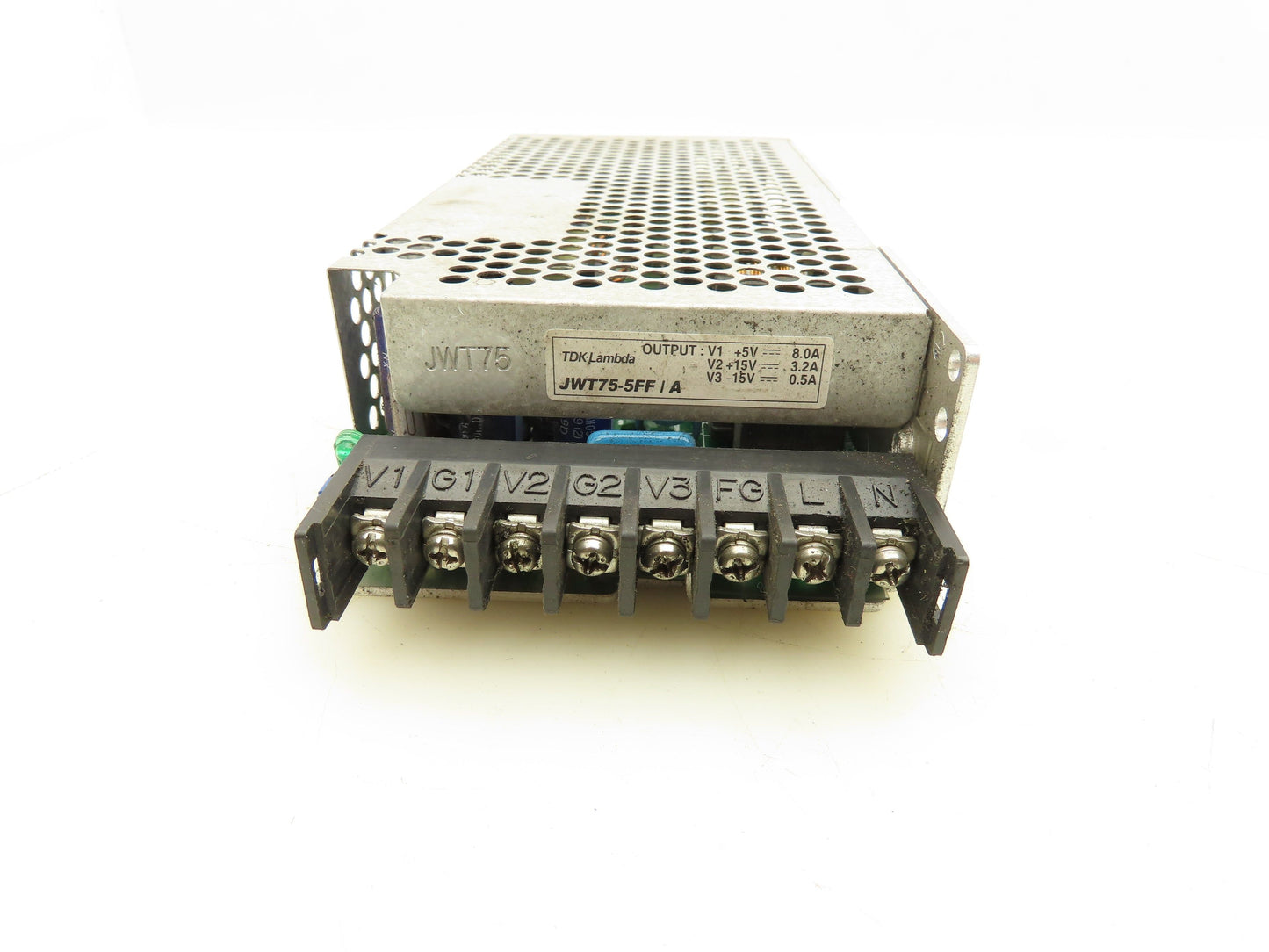 TDK-Lambda JWT75-5FF/A Power Supply 100-240VAC 1.4A Input 5-15V 8A Output