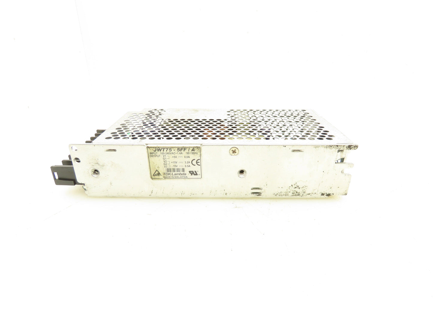 TDK-Lambda JWT75-5FF/A Power Supply 100-240VAC 1.4A Input 5-15V 8A Output