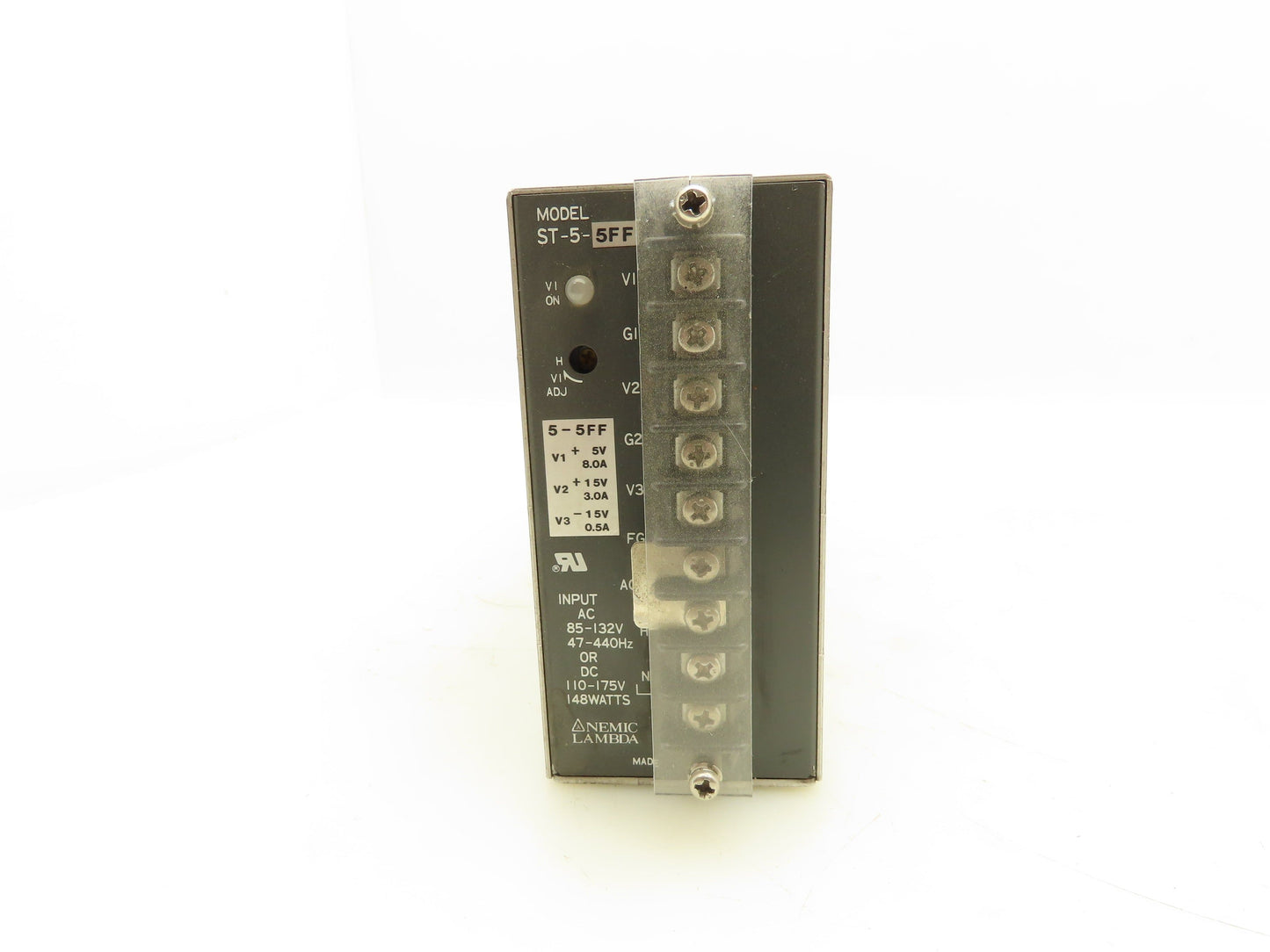 Nemic Lambda ST-5-5FF Power Supply AC 85-132V 47-440Hz DC 110-175V 8A 148W