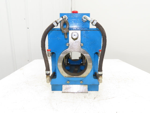 Siemens 4E5D002 VAI Entry Guide Assembly 4 Roller 3-3/4" OD Adjustable Base