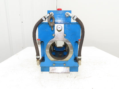 Siemens 4E5D002 VAI Entry Guide Assembly 4 Roller 3-3/4" OD Adjustable Base