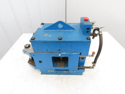Siemens 4E5D002 VAI Entry Guide Assembly 4 Roller 3-3/4" OD Adjustable Base