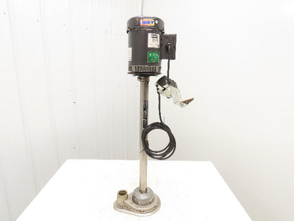AMT Gorman-Rupp 523C-98 Stainless Sump Pump .5HP 1725RPM 115/230V 1PH 56C Motor