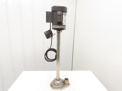 AMT Gorman-Rupp 523C-98 Stainless Sump Pump .5HP 1725RPM 115/230V 1PH 56C Motor