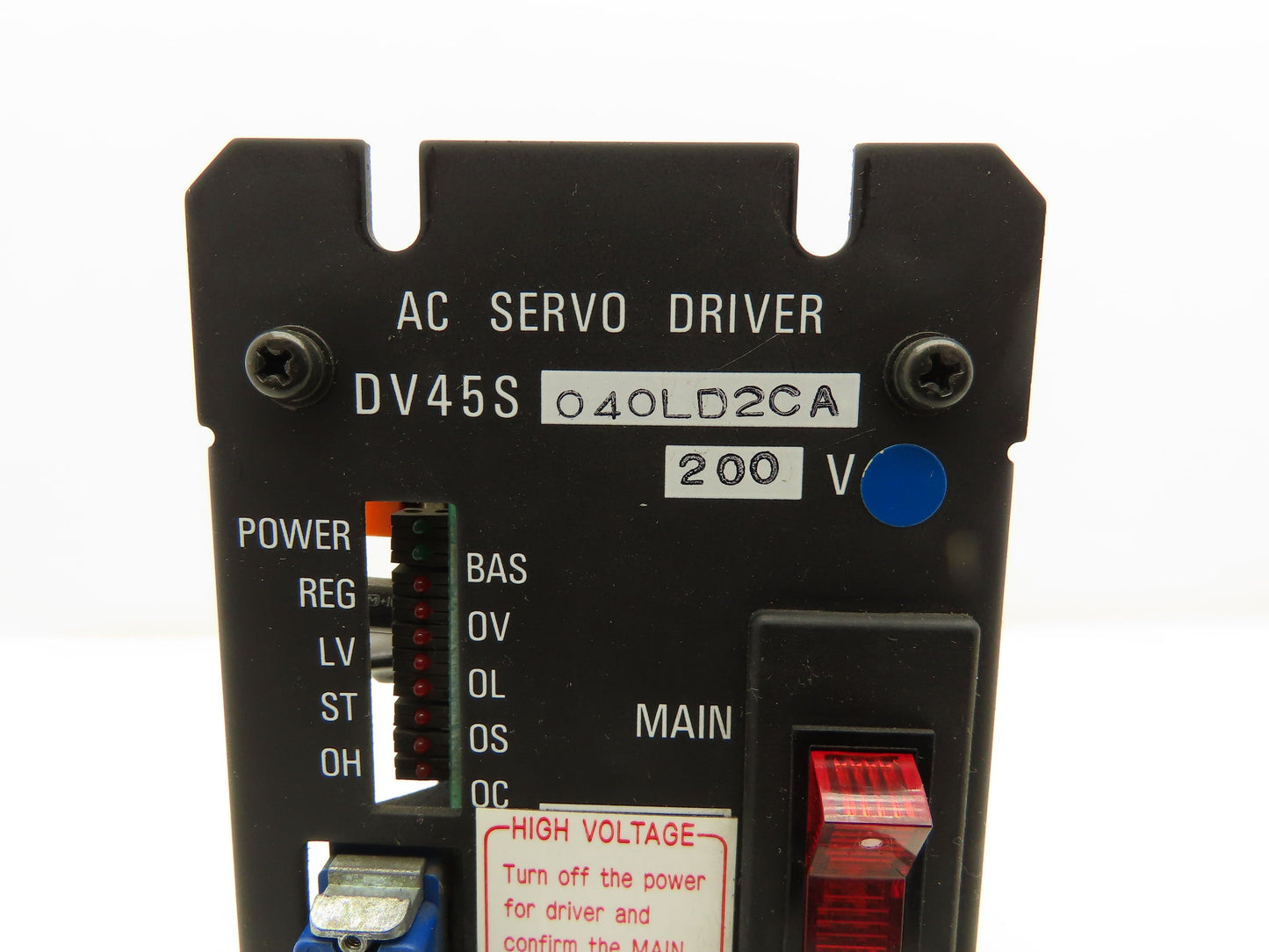 Panasonic DV45S040LD2CA AC Servo Driver Module 200V 400W