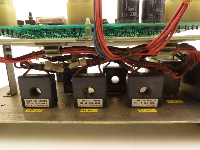 Toshiba H1007794 PLC Circuit Board Assembly w/CTL Current Sensors