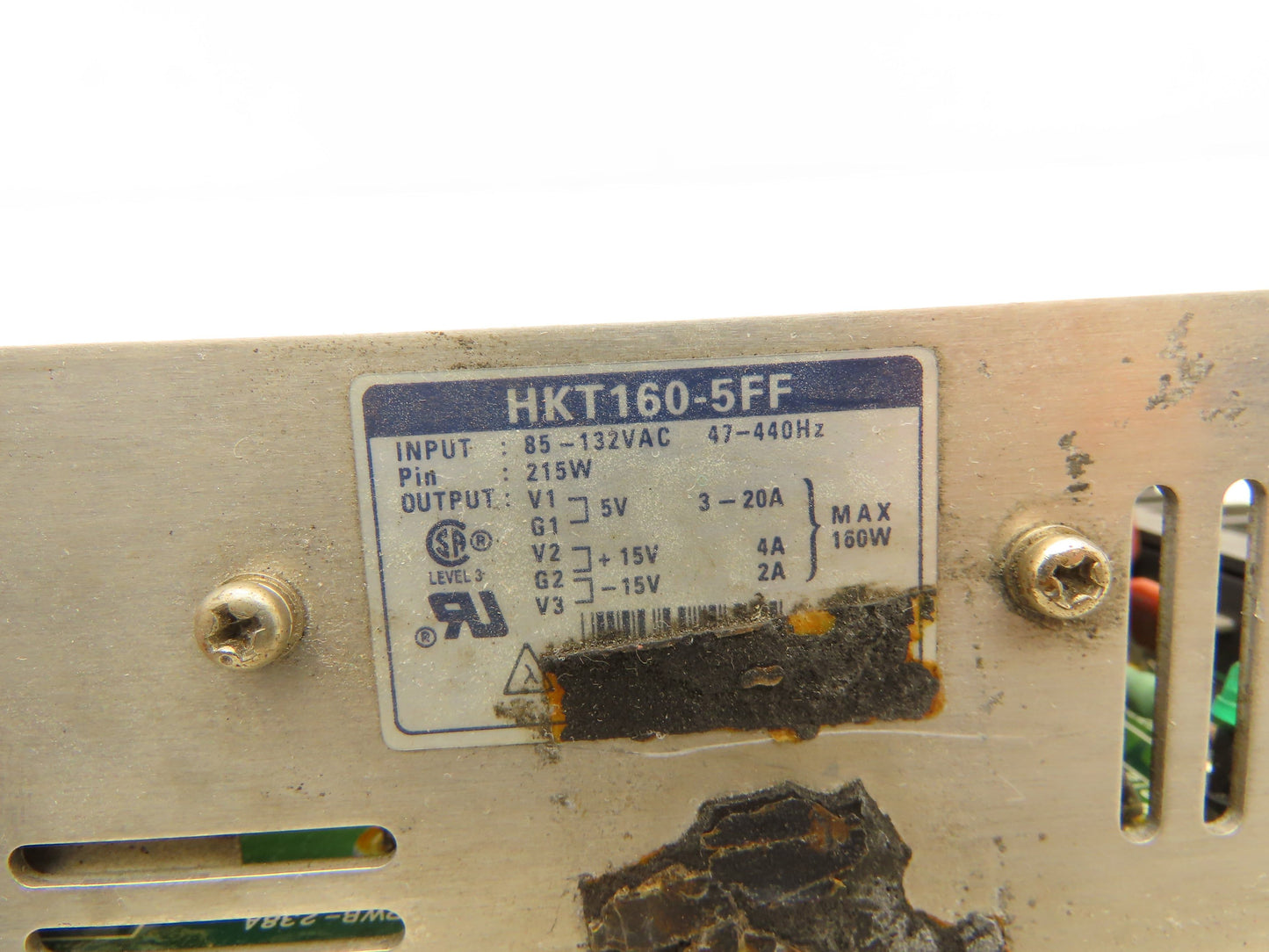 Nemic Lambda HKT-160-5FF Power Supply Multiple Voltage 85-132VAC 215W  5V 3-20A