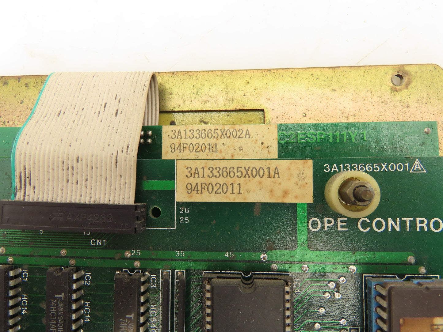 Mitsubishi Electric 3A133665X002A Operator Keypad Panel Circuit Board Module