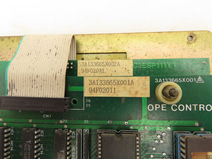 Mitsubishi Electric 3A133665X002A Operator Keypad Panel Circuit Board Module