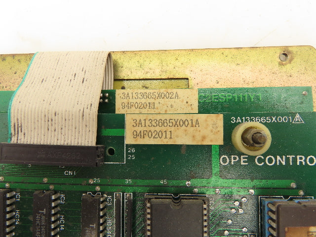 Mitsubishi Electric 3A133665X002A Operator Keypad Panel Circuit Board Module