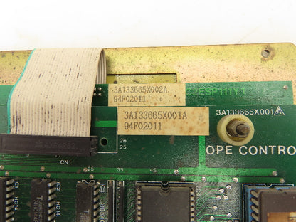 Mitsubishi Electric 3A133665X002A Operator Keypad Panel Circuit Board Module