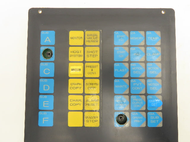 Mitsubishi Electric 3A133665X002A Operator Keypad Panel Circuit Board Module