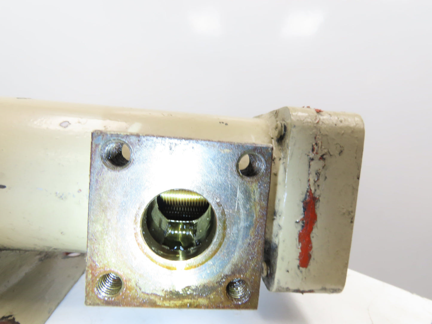 2-Pass Shell & Tube Heat Exchanger Oil Cooler 1" NPT 4"X 52"