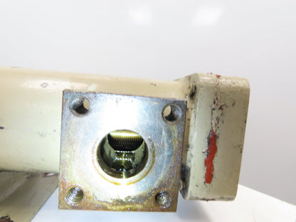 2-Pass Shell & Tube Heat Exchanger Oil Cooler 1" NPT 4"X 52"