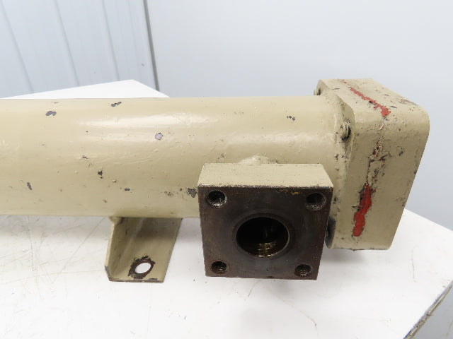 2-Pass Shell & Tube Heat Exchanger Oil Cooler 1" NPT 4"X 52"