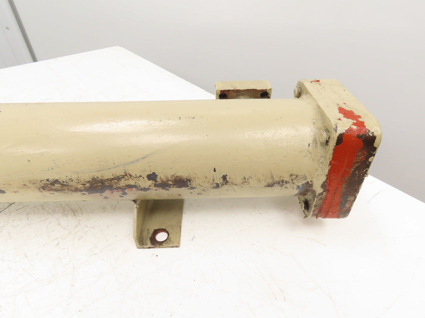 2-Pass Shell & Tube Heat Exchanger Oil Cooler 1" NPT 4"X 52"