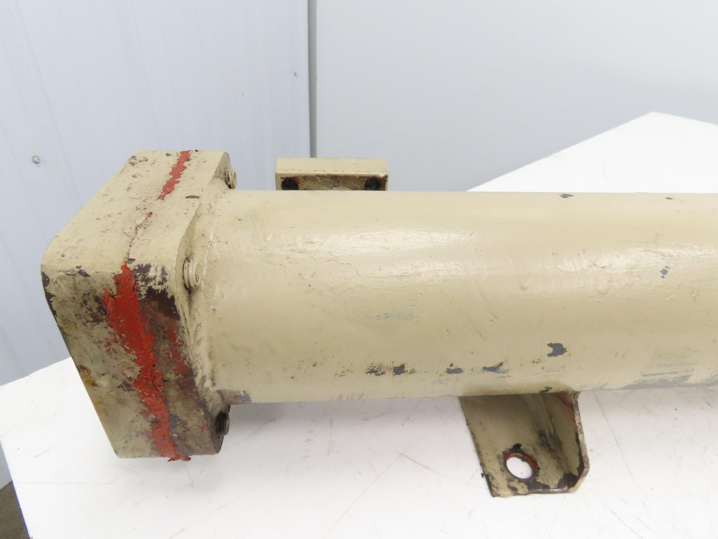 2-Pass Shell & Tube Heat Exchanger Oil Cooler 1" NPT 4"X 52"