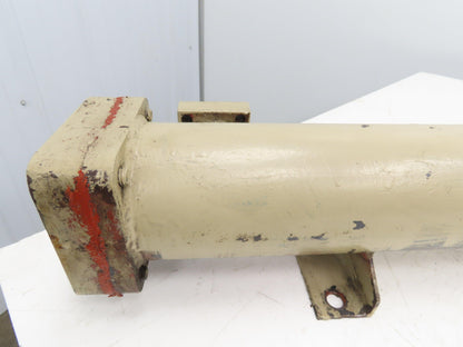 2-Pass Shell & Tube Heat Exchanger Oil Cooler 1" NPT 4"X 52"