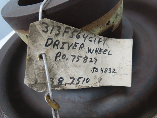 P&H MFR 7733 Overhead Crane 15" Drive Wheel 4-7/8" Bore For 2-3/4" Rail