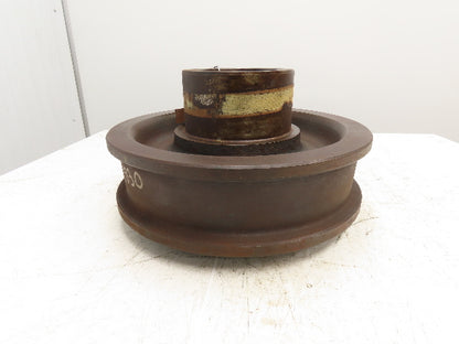 P&H MFR 7733 Overhead Crane 15" Drive Wheel 4-7/8" Bore For 2-3/4" Rail