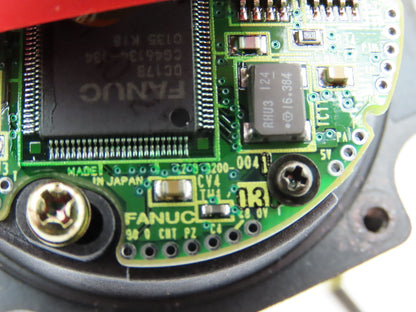 Fanuc A06B-0114-B075#0008 AC Servo Motor 0.13kw 4000RPM Encoder A20B-8200-004