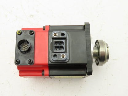 Fanuc A06B-0114-B075#0008 AC Servo Motor 0.13kw 4000RPM Encoder A20B-8200-004
