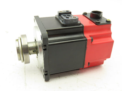 Fanuc A06B-0114-B075#0008 AC Servo Motor 0.13kw 4000RPM Encoder A20B-8200-004