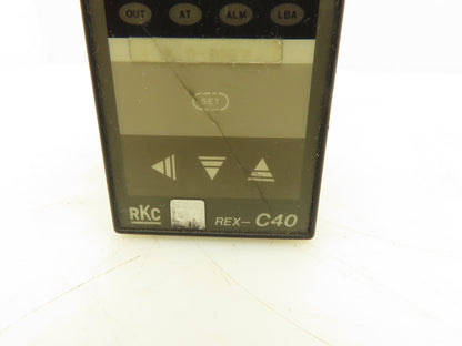 RKC REX-C40 Temperature Controller 120/230VAC 1/8 DIN 50/60HZ