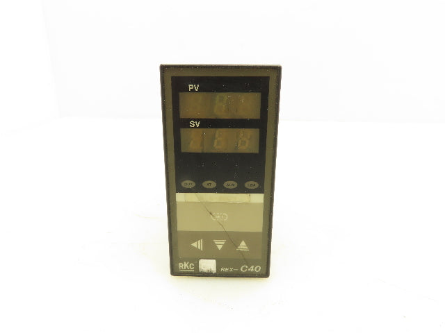RKC REX-C40 Temperature Controller 120/230VAC 1/8 DIN 50/60HZ