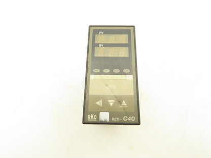 RKC REX-C40 Temperature Controller 120/230VAC 1/8 DIN 50/60HZ