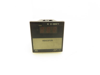 RKC DP-1 Temperature Controller Indicator 110V K 0~800F