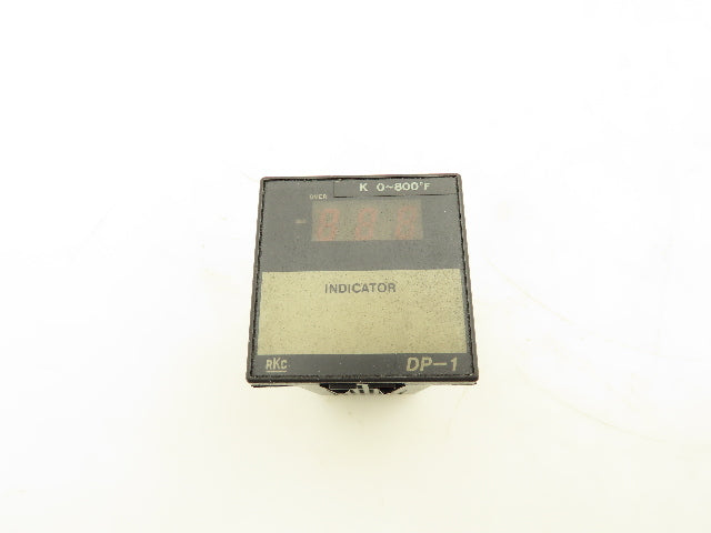 RKC DP-1 Temperature Controller Indicator 110V K 0~800F