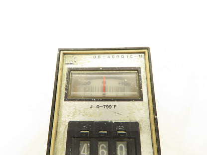 RKC DB-480Q1C-M Temperature Controller 100-220V  J 0-799°F