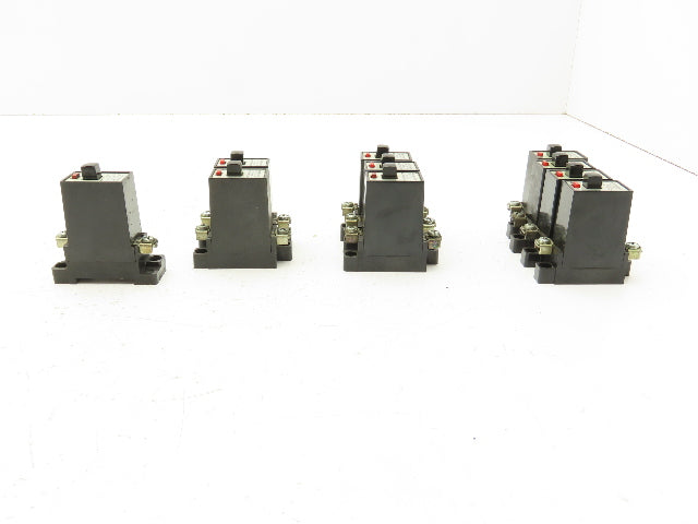 Matsushita 1-Pole Circuit Breaker 1A, 3A, 5A, 7A 220V RC2500A  Lot of 10