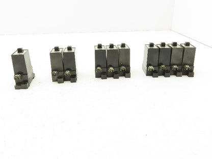 Matsushita 1-Pole Circuit Breaker 1A, 3A, 5A, 7A 220V RC2500A  Lot of 10