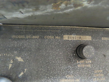 Lincoln 8692-M Ideal Arc DC-600 DC Arc Welder Stick Multiprocess Power Source