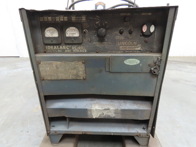 Lincoln 8692-M Ideal Arc DC-600 DC Arc Welder Stick Multiprocess Power Source