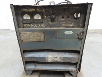 Lincoln 8692-M Ideal Arc DC-600 DC Arc Welder Stick Multiprocess Power Source