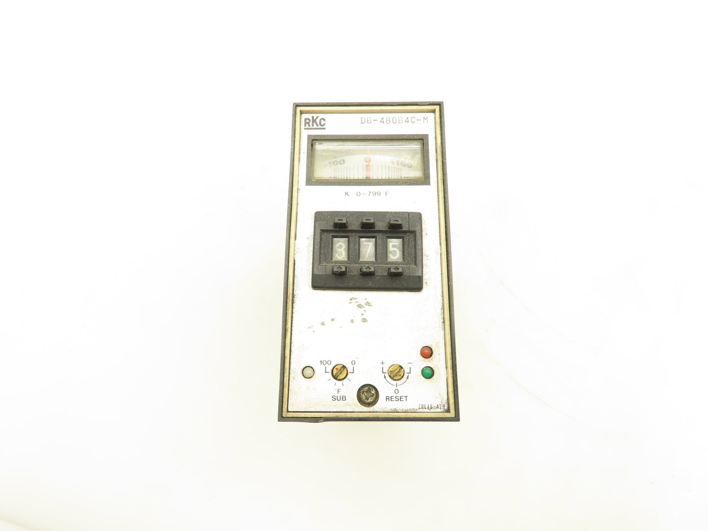 RKC DB-480B4C-M Temperature Controller 100-220V K 0-799°F