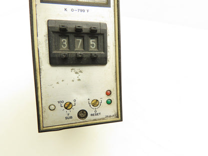 RKC DB-480B4C-M Temperature Controller 100-220V K 0-799°F